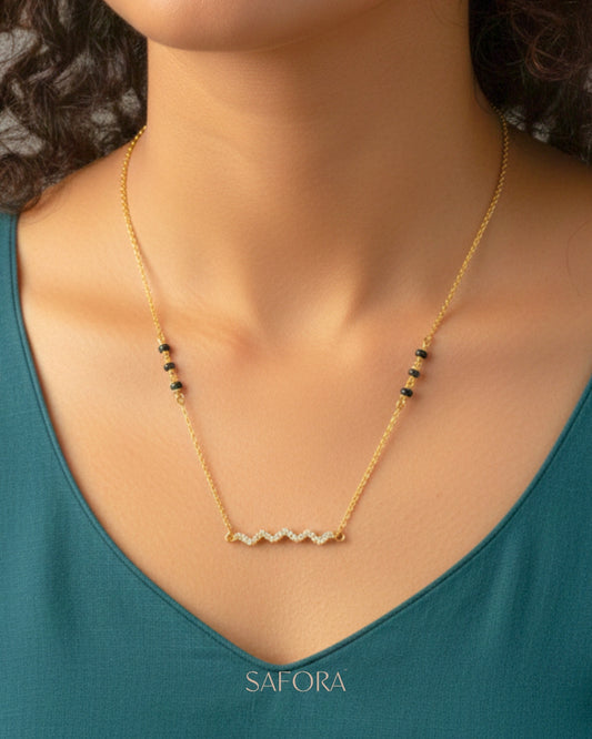 Diamond Wave Mangalsutra