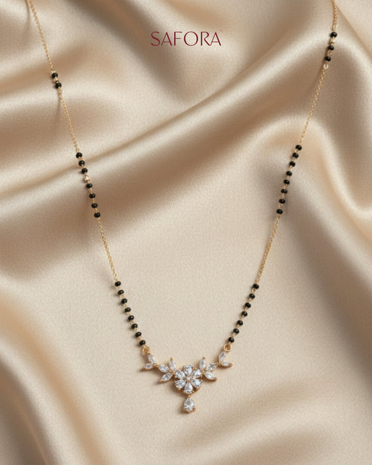 Floral Grace Mangalsutra