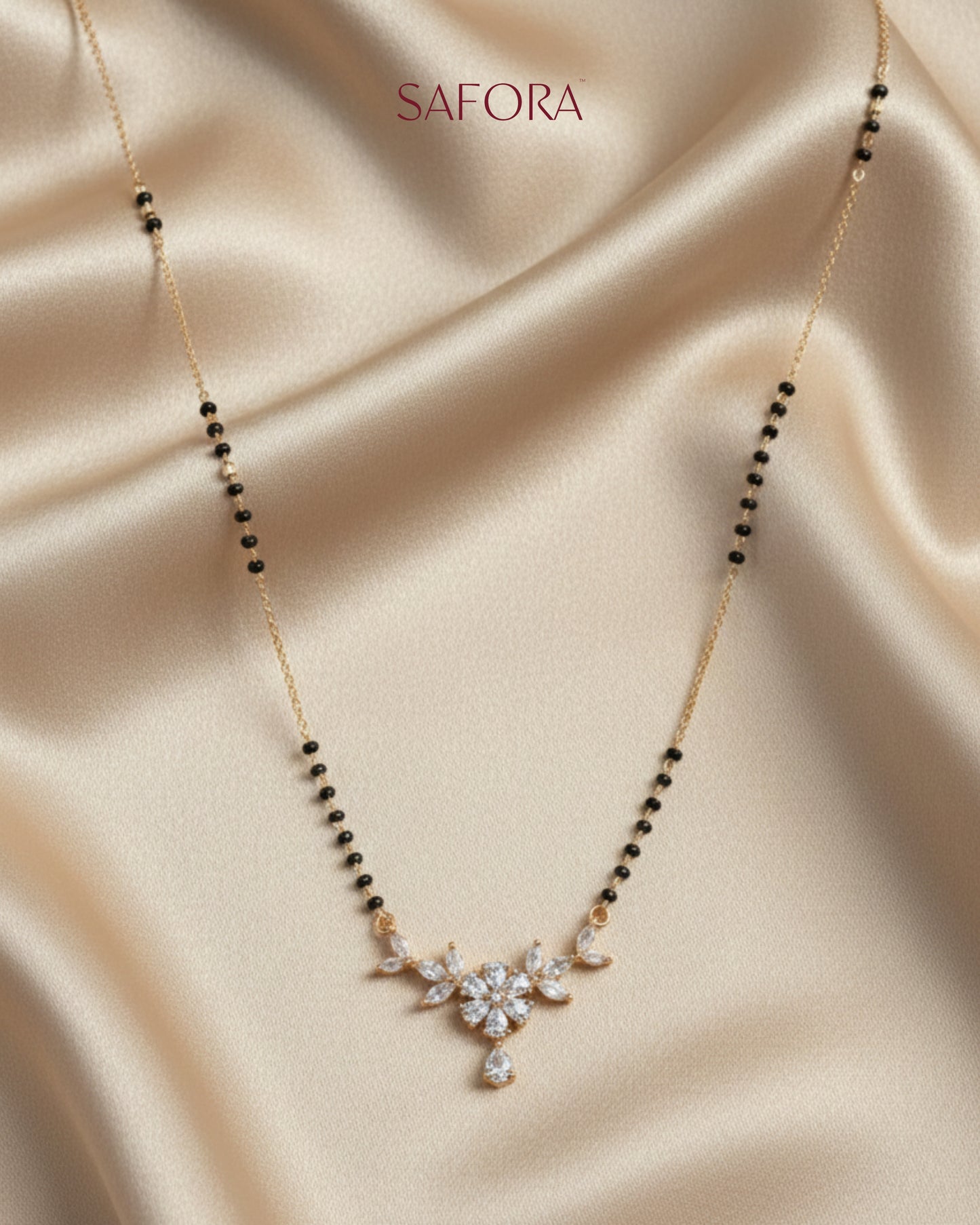 Floral Grace Mangalsutra