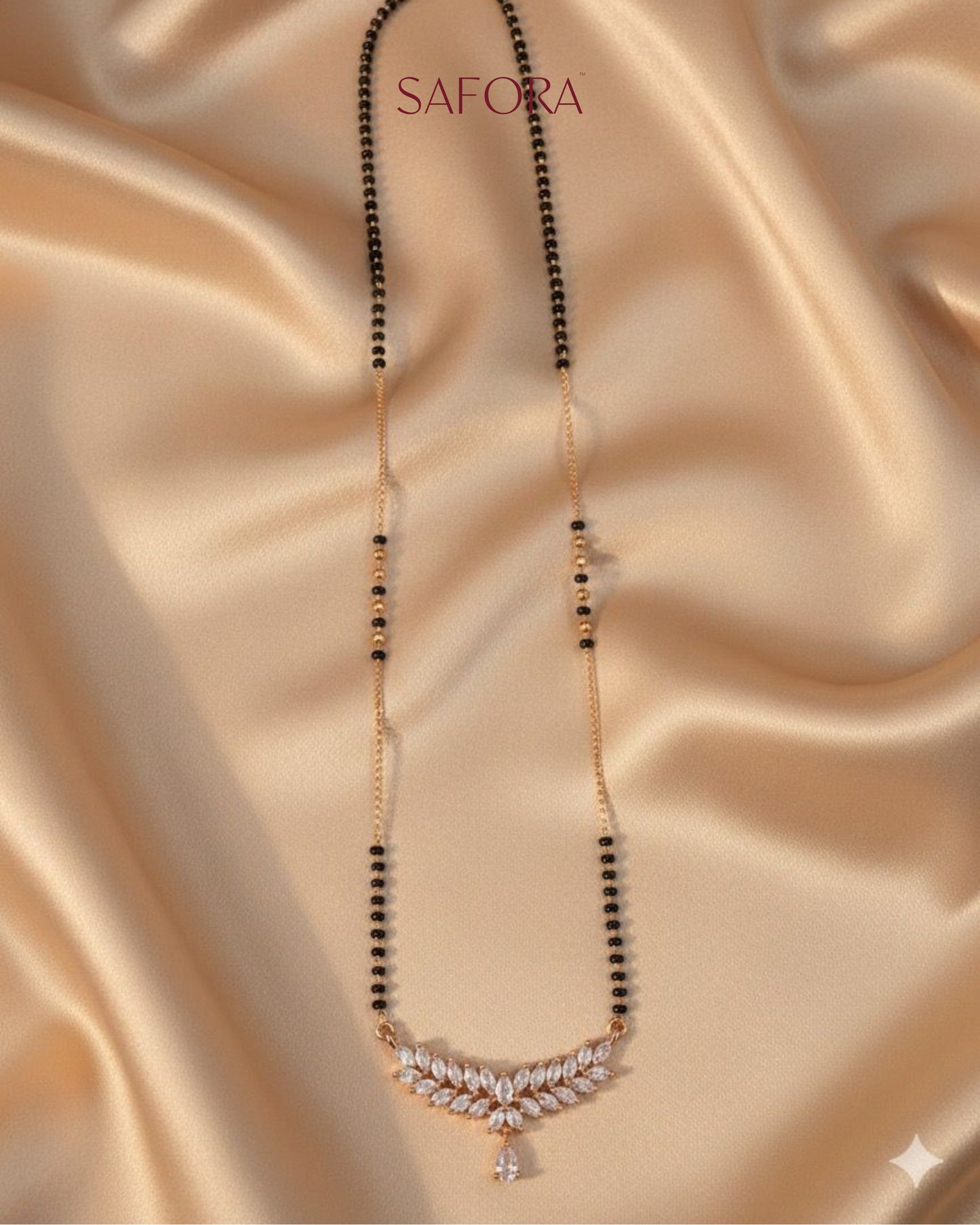 Luxe Petal Mangalsutra