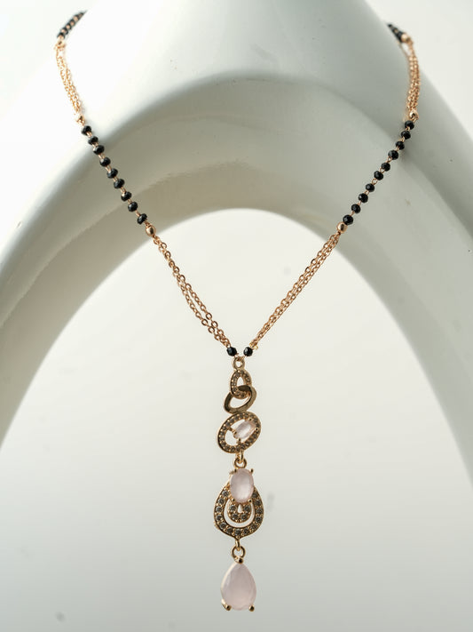 Blush Cascade Mangalsutra