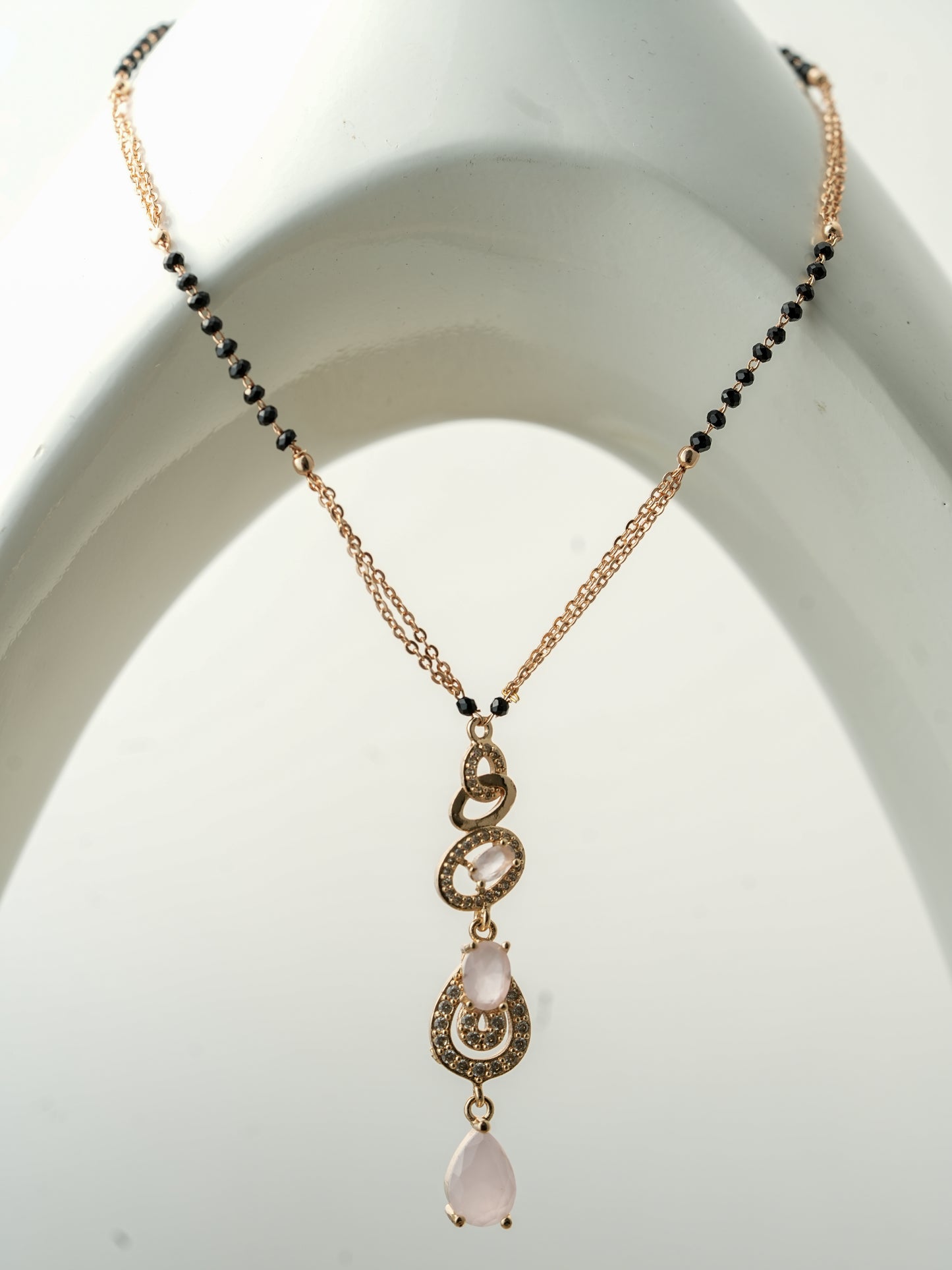 Blush Cascade Mangalsutra
