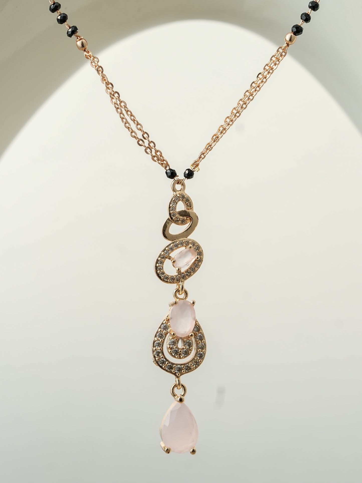 Blush Cascade Mangalsutra