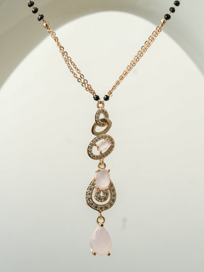 Blush Cascade Mangalsutra