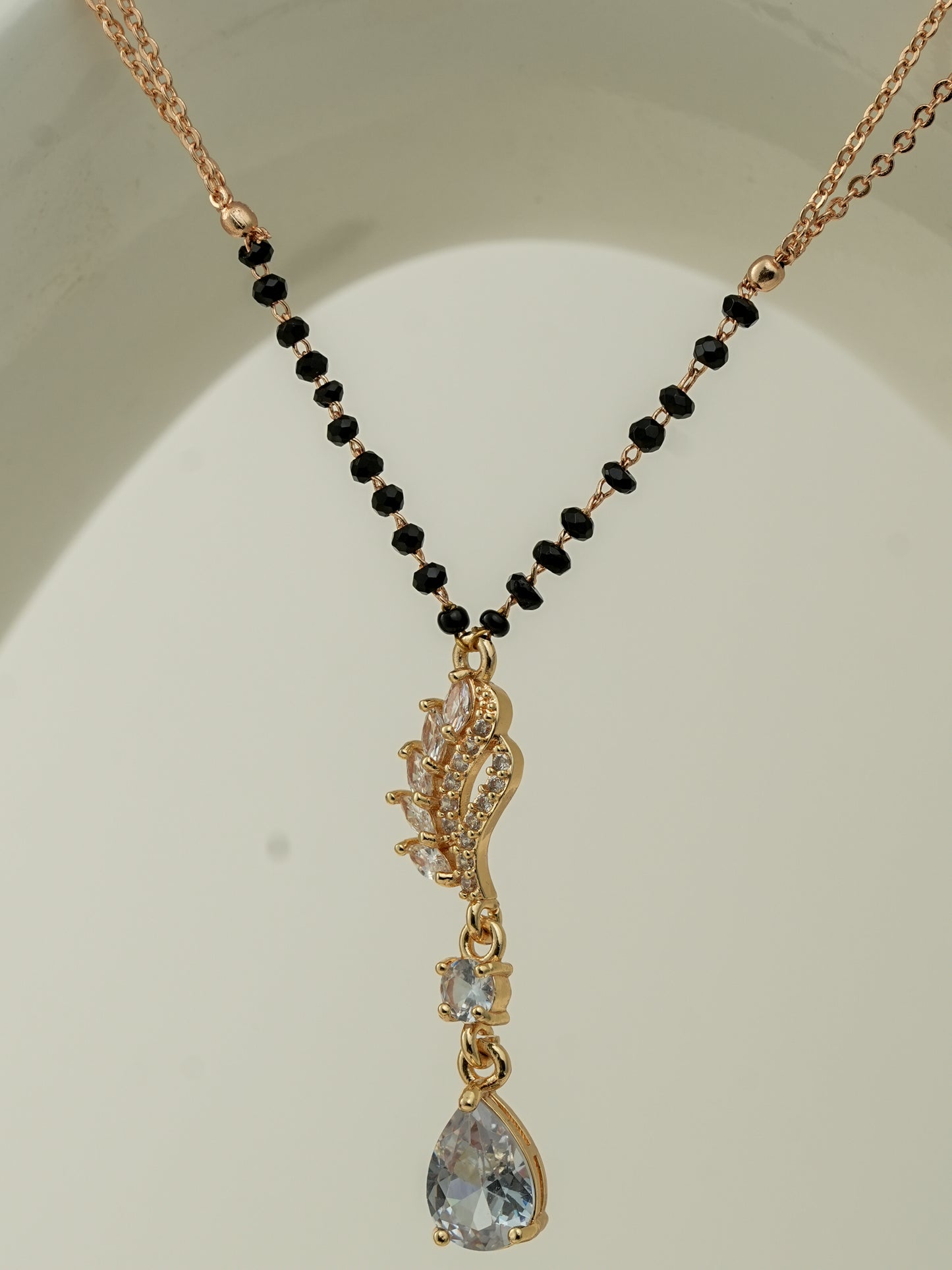 Crown Drop Mangalsutra