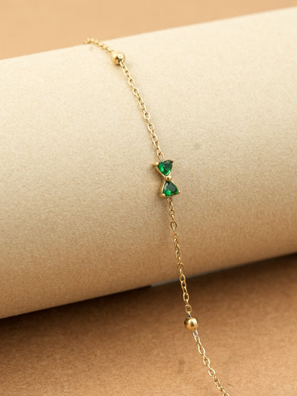 Emerald Bud Bracelet
