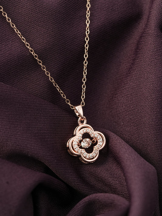 Rosé Bloom Necklace
