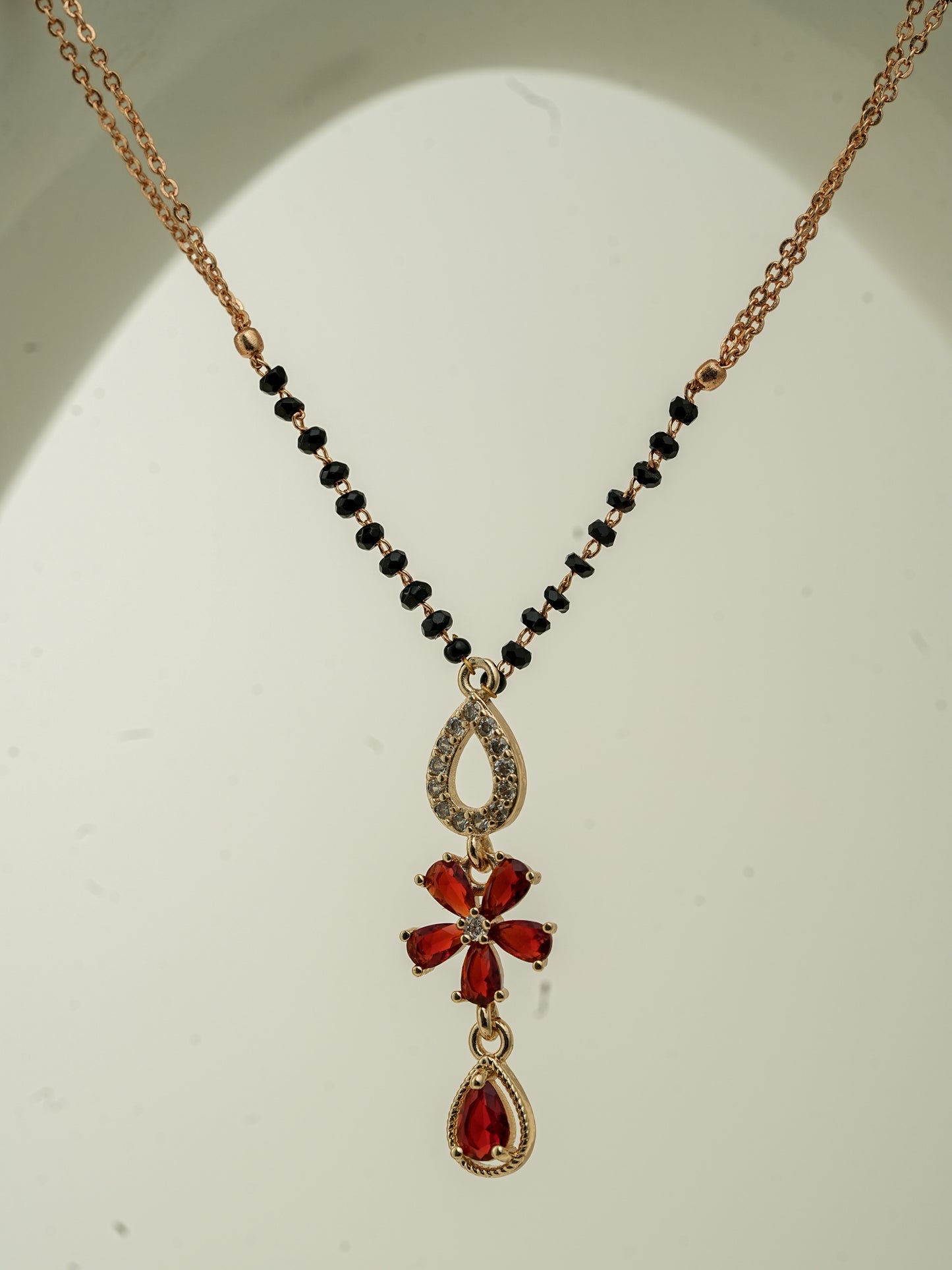 Ruby Bloom Mangalsutra